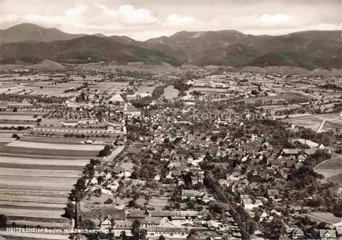 AK / Ansichtskarte Heitersheim Fliegeraufnahme mit Belchen