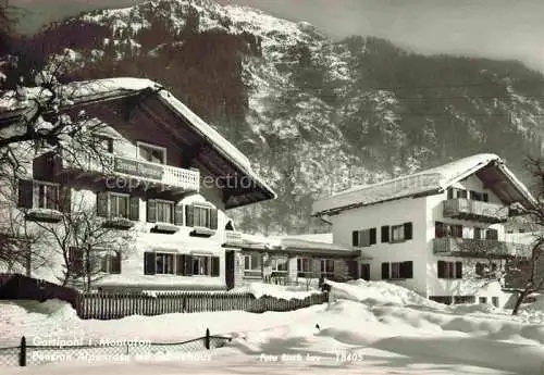 AK / Ansichtskarte Gortipohl St Gallenkirch Vorarlberg AT Pension Alpenrose mit Gaestehaus