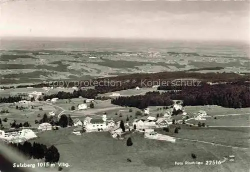 AK / Ansichtskarte Sulzberg Vorarlberg AT Fliegeraufnahme