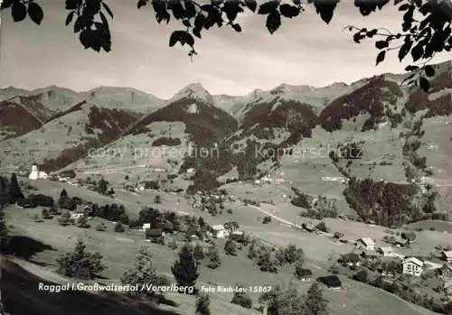 AK / Ansichtskarte Raggal Vorarlberg AT Panorama