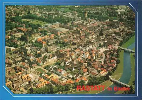 AK / Ansichtskarte RASTATT Baden BW Fliegeraufnahme