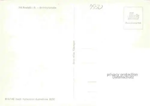 AK / Ansichtskarte RASTATT Baden BW Bahnhofstrasse