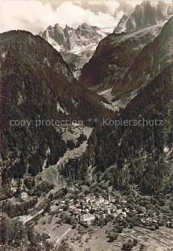 AK / Ansichtskarte Bondo Bergell Soglio Maloja GR mit Sioragruppe 