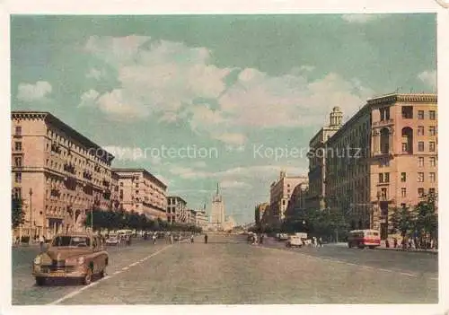 AK / Ansichtskarte Moskau Moscou MOSCOW RU Moshaisker Chaussee