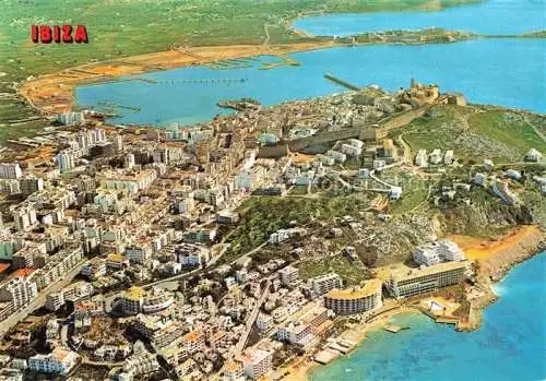 AK / Ansichtskarte IBIZA Islas Baleares ES Fliegeraufnahme