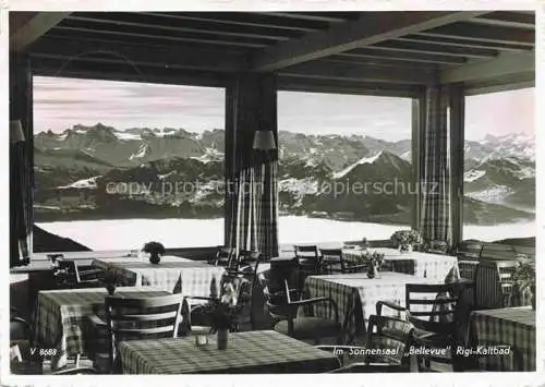 AK / Ansichtskarte Rigi Kaltbad LU Im Sonnensaal Bellevue