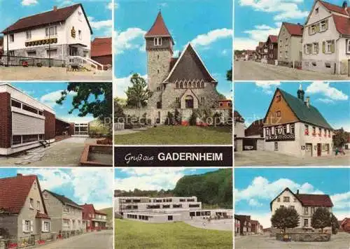 AK / Ansichtskarte Gadernheim Lautertal Odenwald Hessen Ortsansichten Kirche