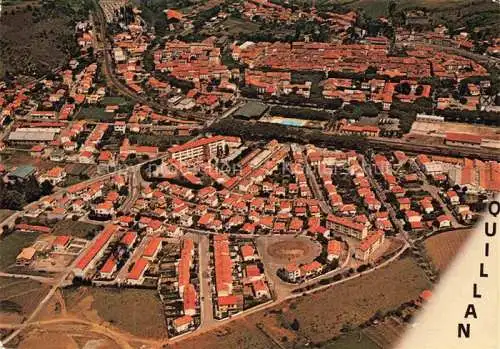 AK / Ansichtskarte Quillan Limoux 11 Aude Vue generale aerienne