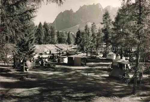 AK / Ansichtskarte Cortina d Ampezzo Veneto IT Parco Internationale die Campeggio