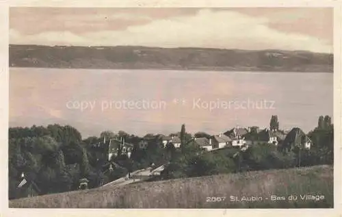 AK / Ansichtskarte St Aubin  FR Bas du Village
