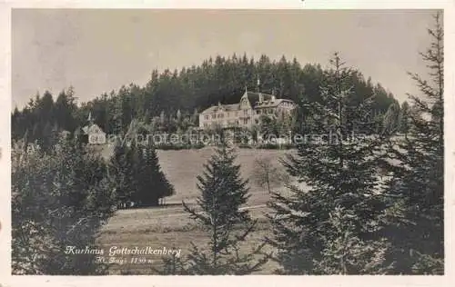 AK / Ansichtskarte Gottschalkenberg Einsiedeln ZG Kurhaus