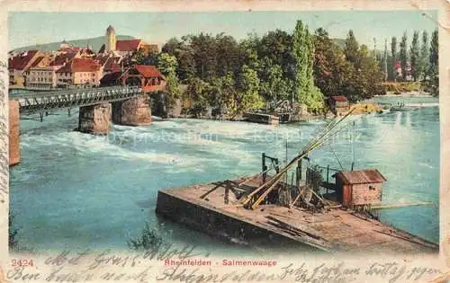 AK / Ansichtskarte RHEINFELDEN AG Salmenwaage