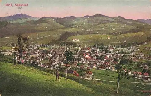 AK / Ansichtskarte Appenzell-Stadt IR Panorama