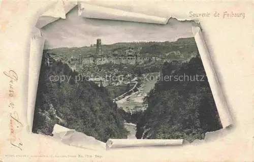 AK / Ansichtskarte FRIBOURG  FR Panorama