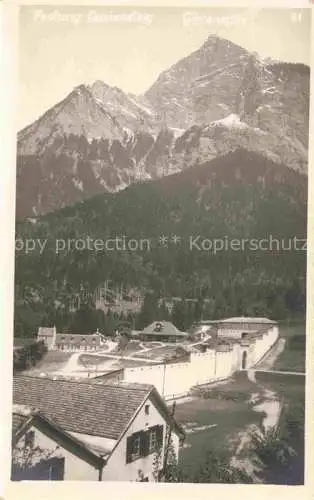 AK / Ansichtskarte Luziensteig St Luzisteig GR Panorama Militaerpost