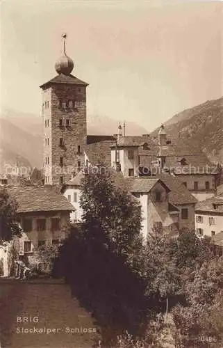 AK / Ansichtskarte Brig Glis BRIGUE VS Stockalper Schloss