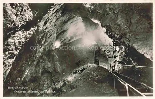 AK / Ansichtskarte Boncourt  Dellle Porrentruy JU Grottes de Milandre Le Vestibule