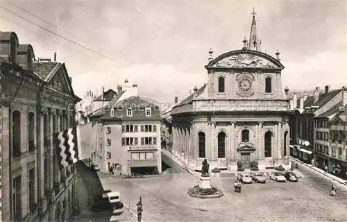 AK / Ansichtskarte YVERDON-LES-BAINS VD Place Pestalozzi