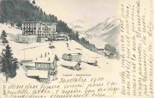 AK / Ansichtskarte Leysin VD Sanatorium