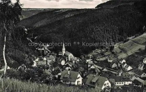 AK / Ansichtskarte Lauterbach Schwarzwald Panorama