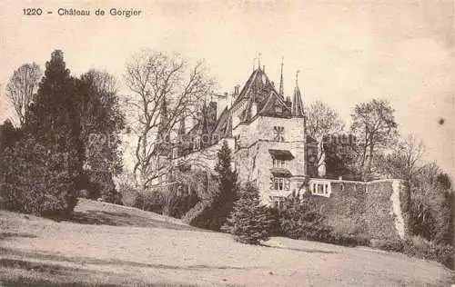 AK / Ansichtskarte Gorgier Boudry NE Chateau de Gorgier