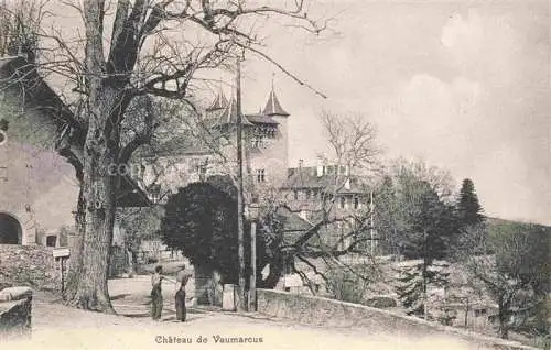 AK / Ansichtskarte Vaumarcus  Boudry NE Chateau de Vaumarcus