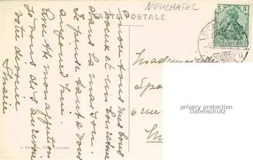 AK / Ansichtskarte Neuchatel NE Chateau de Neuchatel Fenetre XIIeme siecle