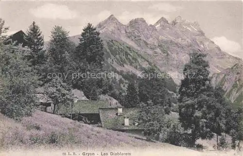 AK / Ansichtskarte Gryon AIGLE VD Les Diablerets