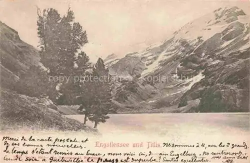 AK / Ansichtskarte Engstlensee Innertkirchen BE mit Titlis