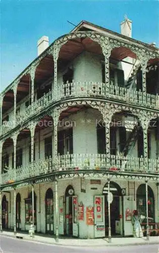 AK / Ansichtskarte NEW ORLEANS Louisiana USA Lace Balconies