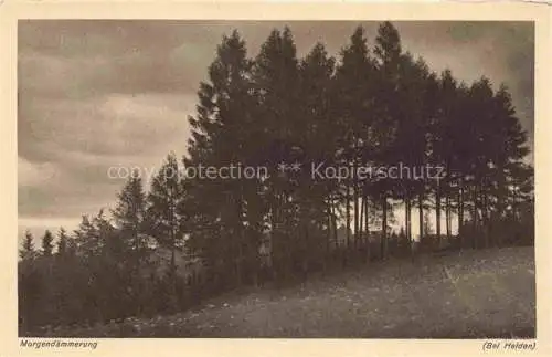 AK / Ansichtskarte Heiden Appenzell AR Morgendaemmerung