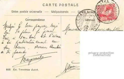 AK / Ansichtskarte Neuchatel NE Panorama