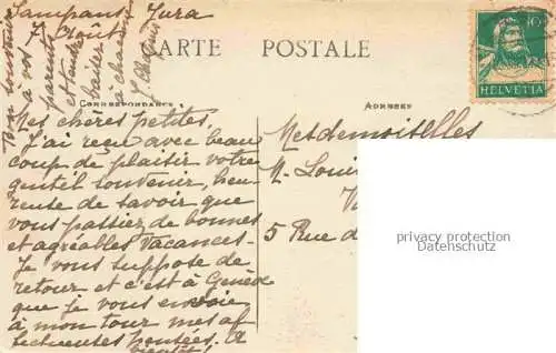 AK / Ansichtskarte Mont-Roland Jouhe 39 JU Chapelle et Maison de la rovidence