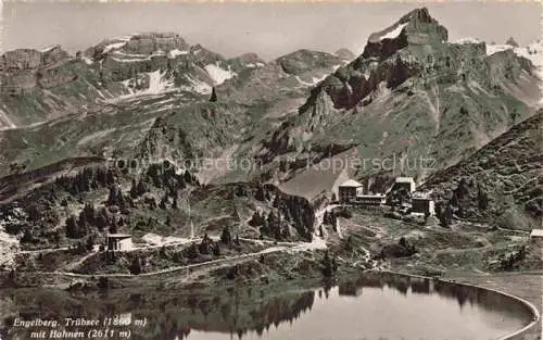 AK / Ansichtskarte Engelberg  OW Truebsee mit Hahnen