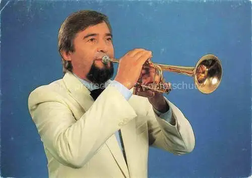 AK / Ansichtskarte Musikanten Walter Scholz Stuttgart Trompete