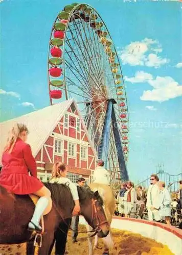 AK / Ansichtskarte BUGA Bundesgartenschau Dortmund Riesenrad Pony reiten 