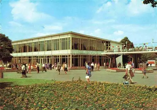 AK / Ansichtskarte IGA Gartenbauaustellung International Erfurt DDR  Zentralgaststaette 