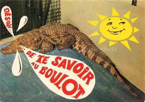 AK / Ansichtskarte Krokodile Parc Zoologique des Condeminals 