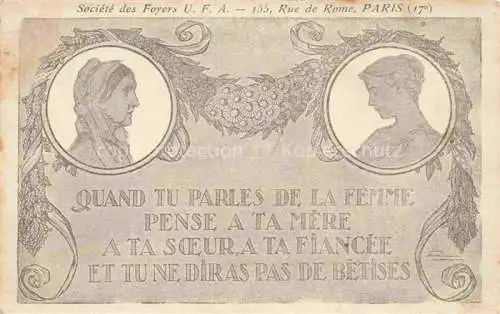 AK / Ansichtskarte PARIS 75 Société des Foyers U.F.A.