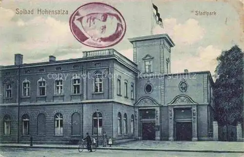 AK / Ansichtskarte Hohensalza INOWROCLAW Posen PL Solbad Stadtpark Portrait