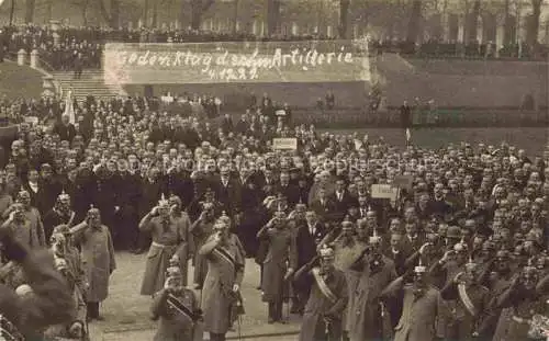 AK / Ansichtskarte MueNCHEN Gedenktag der schw. Artillerie 04.12.1921
