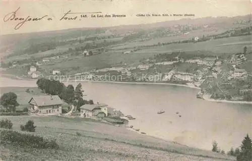 AK / Ansichtskarte Lac Brenet Vallee de Joux Vallorbe Orbe VD Panorama