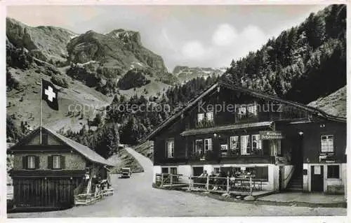 AK / Ansichtskarte Bisisthal Bisistal Schwyz SZ Gasthaus zum Schoenenboden