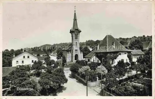 AK / Ansichtskarte Donneloye YVERDON VD Teilansicht mit Kirche