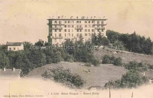 AK / Ansichtskarte Saint-Cergue St-Cergue Nyon VD Grand Hôtel