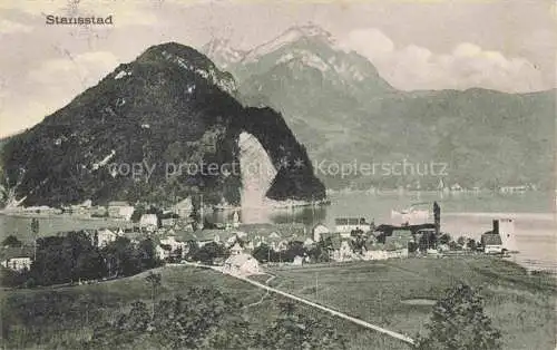 AK / Ansichtskarte Stansstad Nidwalden NW Panorama Vierwaldstaettersee