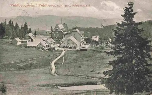 AK / Ansichtskarte Feldberg 1450m Schwarzwald Hotel Restaurant Feldbergerhof