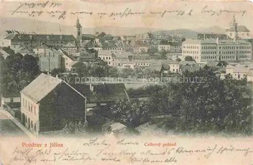 AK / Ansichtskarte Jicin Jitschin Koeniggraetz CZ Stadtpanorama