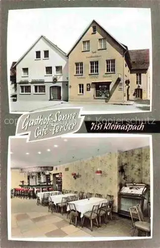 AK / Ansichtskarte Kleinaspach Aspach BW Gasthof Sonne Café Ferber