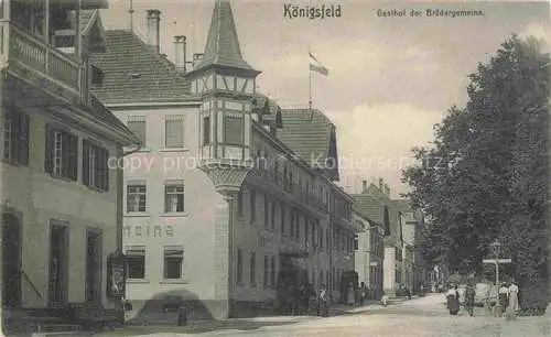 AK / Ansichtskarte Koenigsfeld  Baden Schwarzwald BW Gasthof der Bruedergemeinde